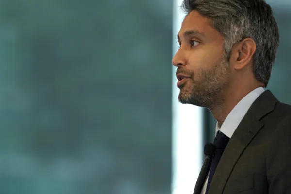 Eashwar Krishnan, CEO of Tybourne Capital Management. (Anthony Kwan/Bloomberg)