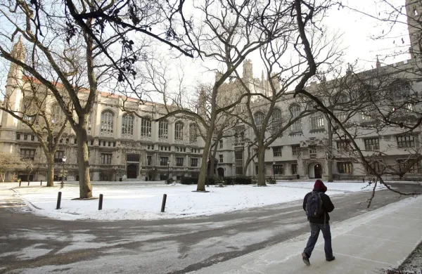 The University of Chicago campus. (Tim Boyle/Bloomberg)