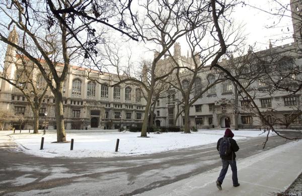 The University of Chicago campus. (Tim Boyle/Bloomberg)