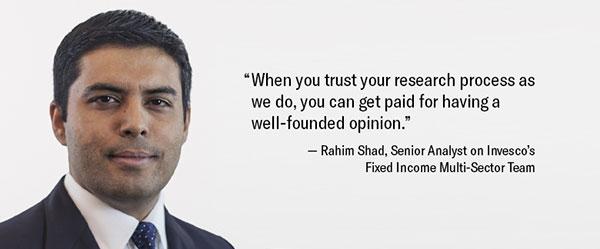 Rahim Shad, Invesco