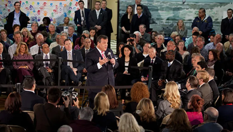 New Jersey Governor Chris Christie Town Hall Meeting New Jersey Governor Chris Christie Town Hall Meeting