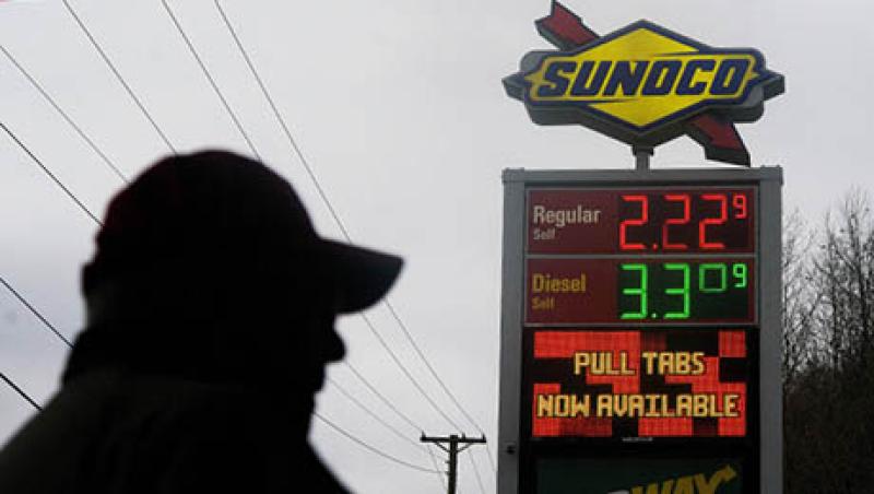 A Sunoco Inc. Fueling Station As Gas Is Surprise Holiday Gift For U.S. Consumers This Year