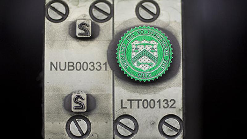 Operations At The Bureau Of Engraving And Printing As The $1 Bill Is Printed Operations At The Bureau Of Engraving And Printing As The $1 Bill Is Printed