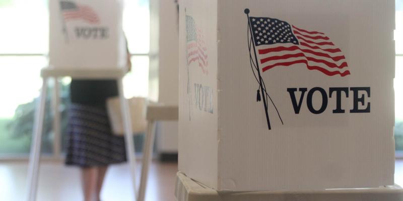 U.S. Election Voting Booths