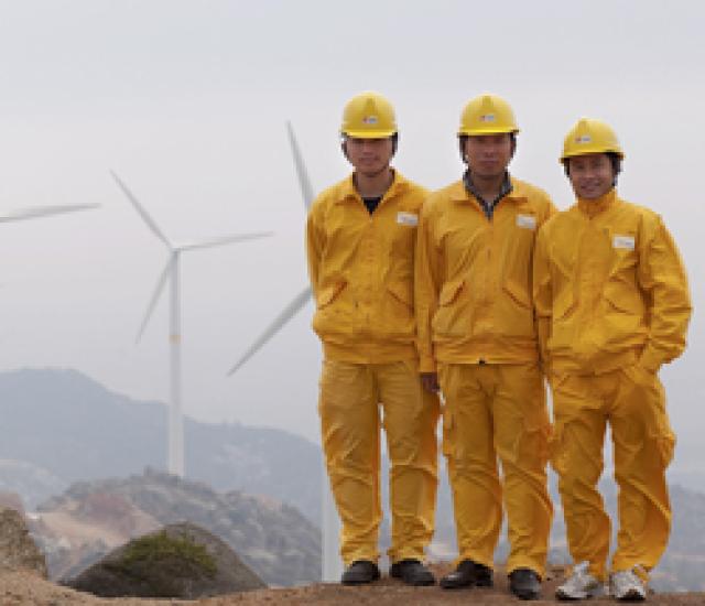 China Resources Power Wind Farm Visit
