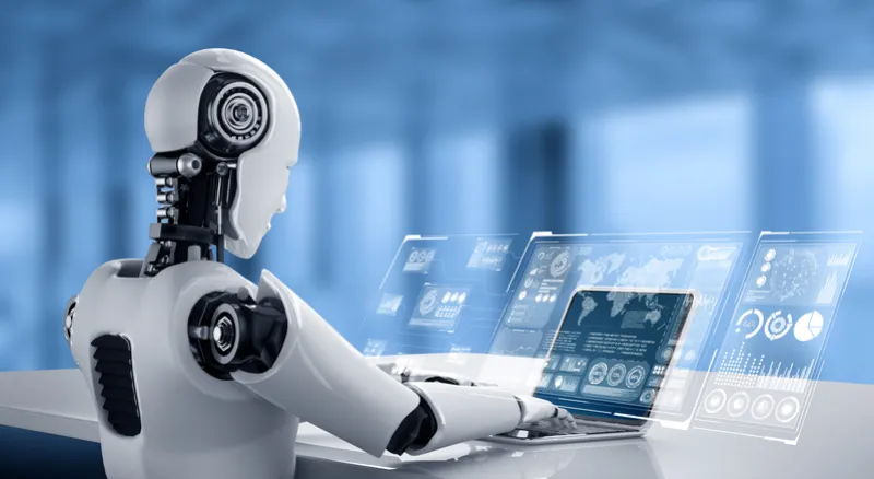 robot at work