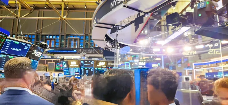 Floor of the New York Stock Exchange