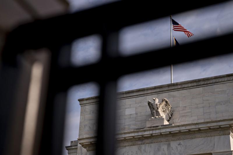 The Federal Reserve building n Washington, D.C. (Andrew Harrer/Bloomberg)