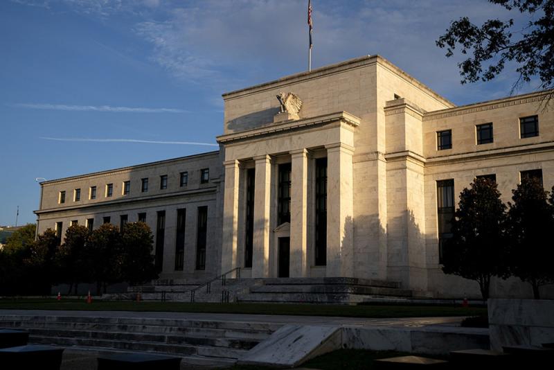 The Federal Reserve building in Washington D.C. (Stefani Reynolds/Bloomberg)