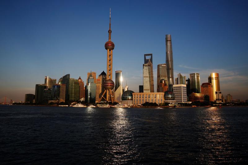 Shanghai skyline (Luke MacGregor/Bloomberg)