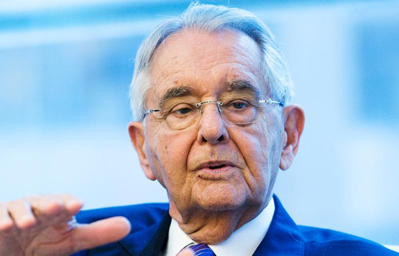 Peter “Pete” Peterson, co-founder of Blackstone Group (Jonathan Fickies/Bloomberg)
