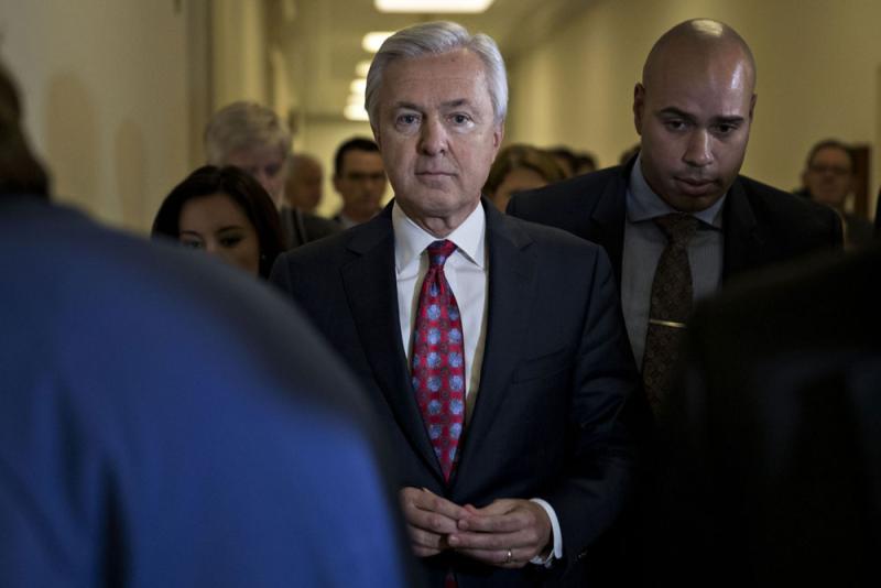 John Stumpf, former CEO of Wells Fargo. (Andrew Harrer/Bloomberg)